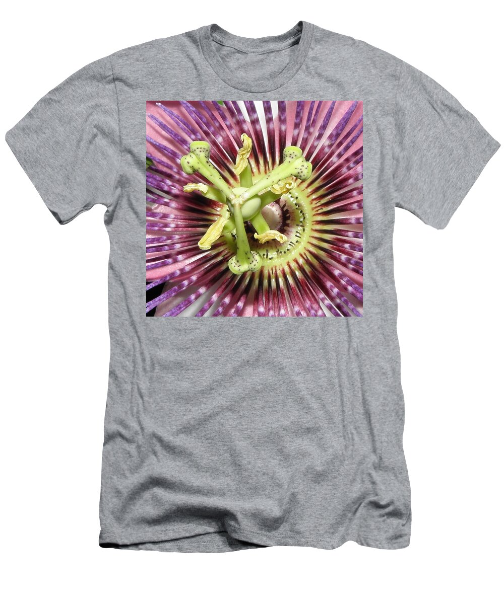 Passion Flower T-Shirt featuring the photograph Alienated by Kim Galluzzo