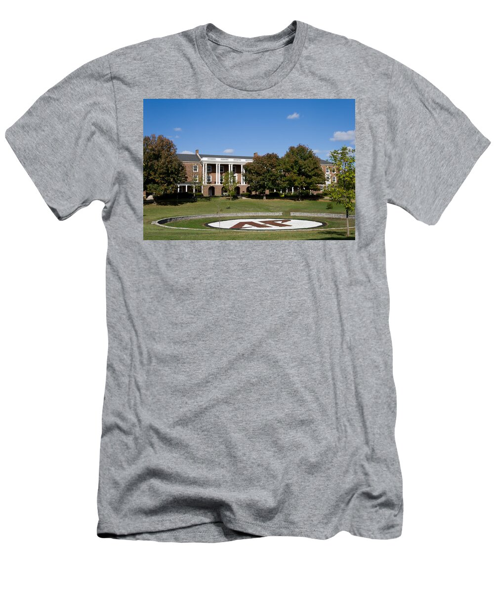 Apsu T-Shirt featuring the photograph Austin Peay State University by Ed Gleichman