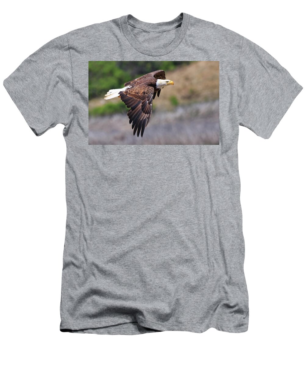 Bald Eagle T-Shirt featuring the photograph Bald Eagle by Beth Sargent