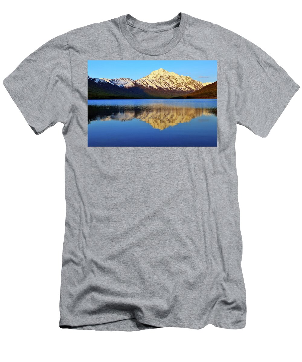Eklutna Lake T-Shirt featuring the photograph Bold Peak by Rick Berk