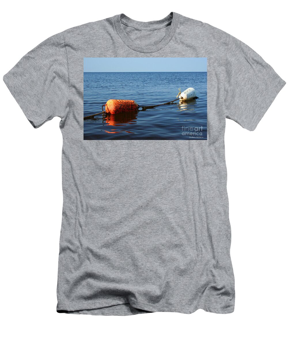 Buoy T-Shirt featuring the photograph Closed by Barbara McMahon