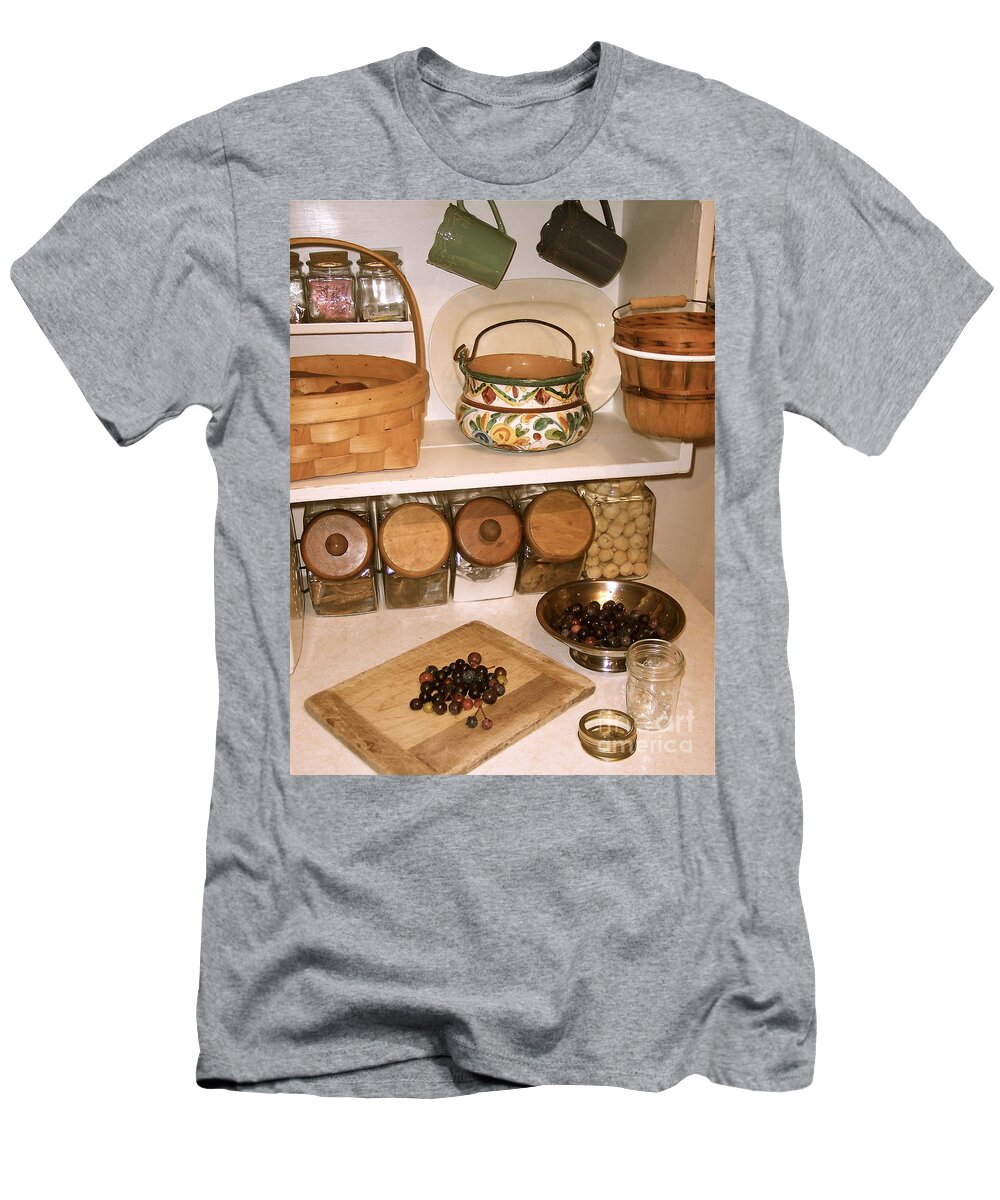 Berries T-Shirt featuring the photograph Country Kitchen by Nancy Patterson