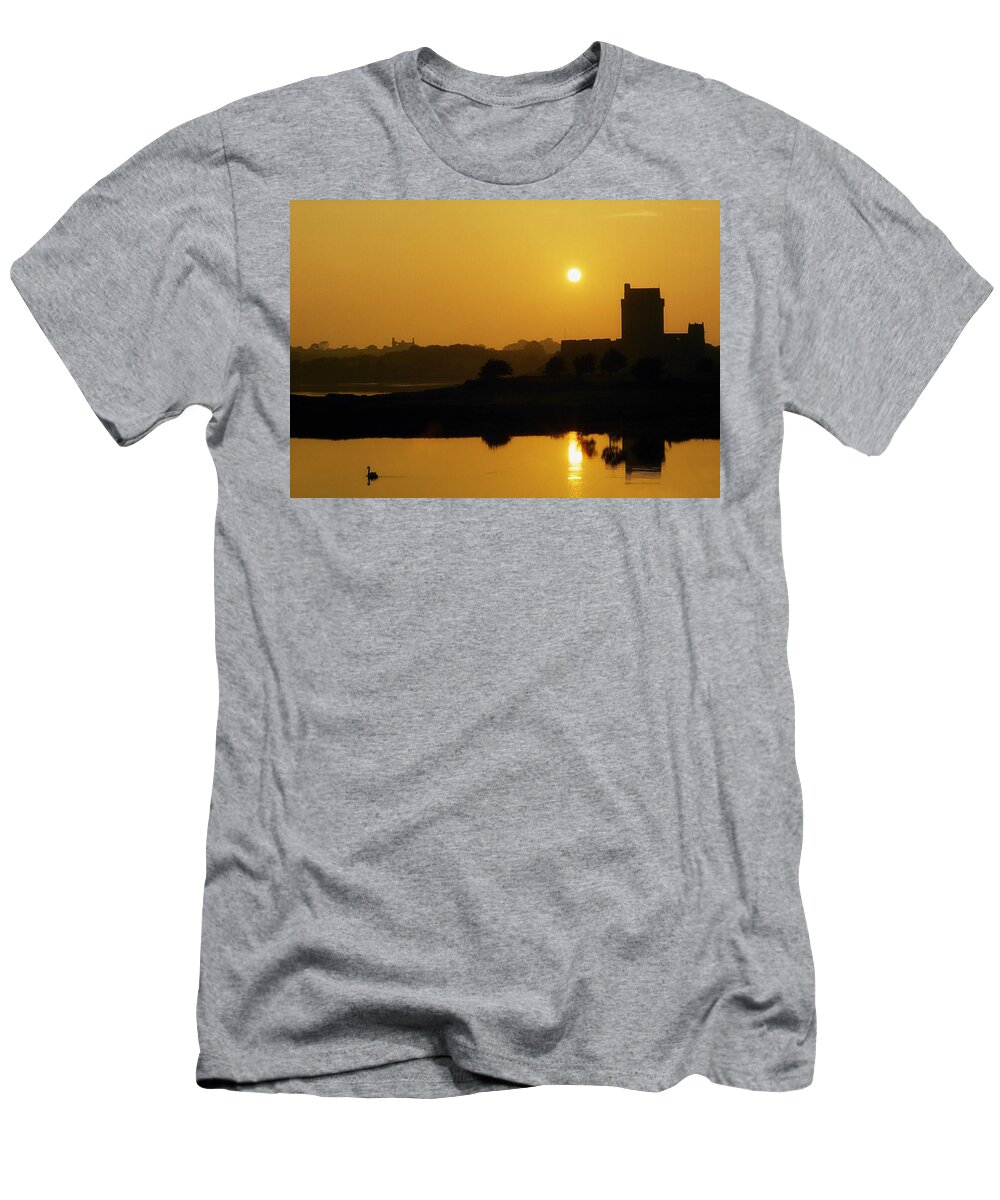 Animal T-Shirt featuring the photograph Dunguaire Castle, Kinvara, County by The Irish Image Collection