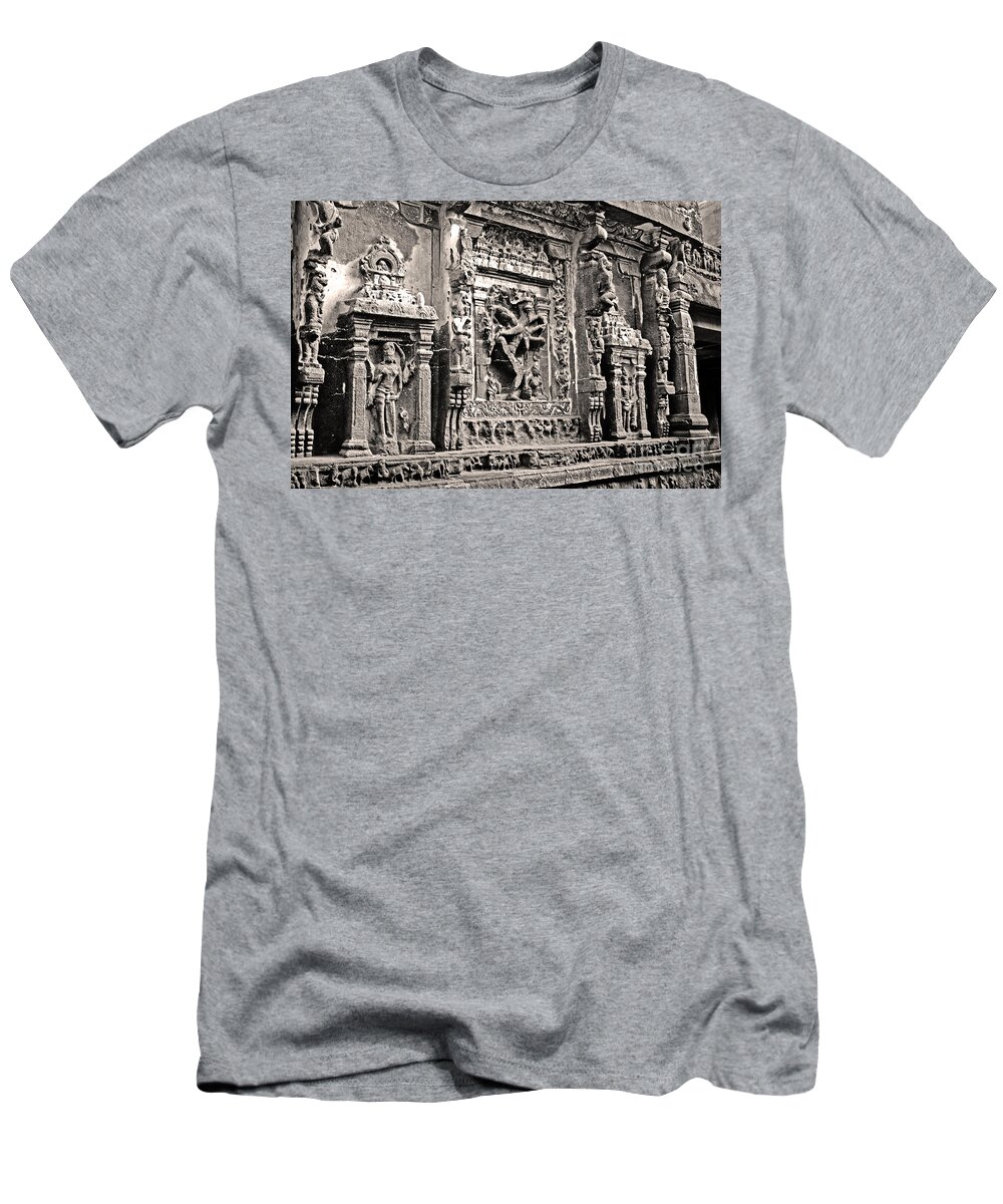 Elora T-Shirt featuring the photograph Elora Caves India by Sumit Mehndiratta