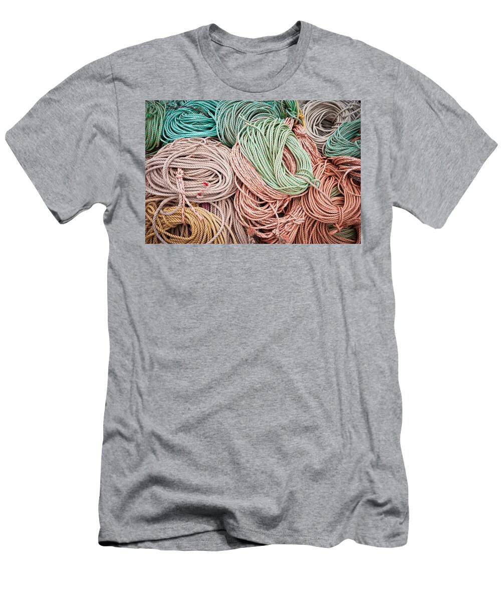 Fishing Lines T-Shirt by Steve Gadomski - Fine Art America