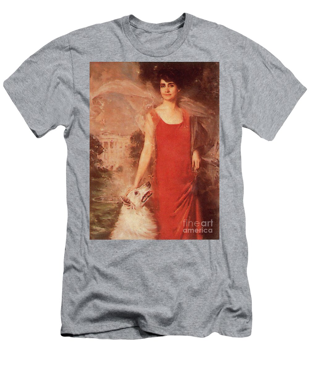 Grace Anna Goodhue Coolidge T-Shirt featuring the photograph Grace Coolidge by Photo Researchers