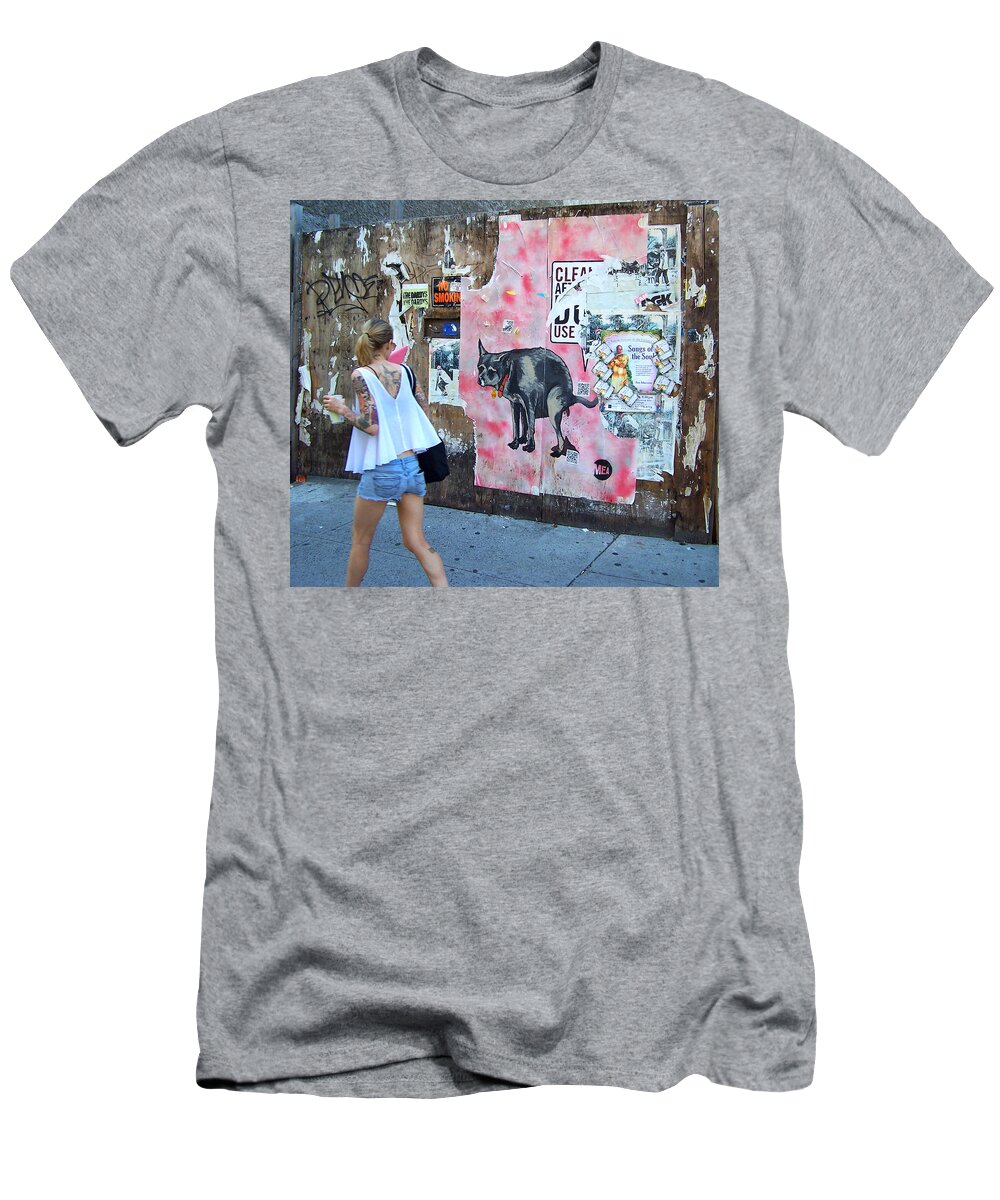 Photo Decor T-Shirt featuring the photograph Graffiti by Steven Huszar