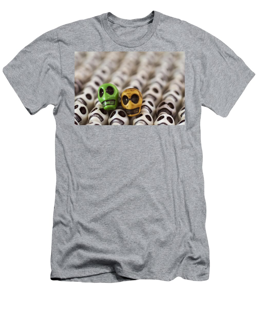 Smiles T-Shirt featuring the photograph Green And Yellow by Mike Herdering