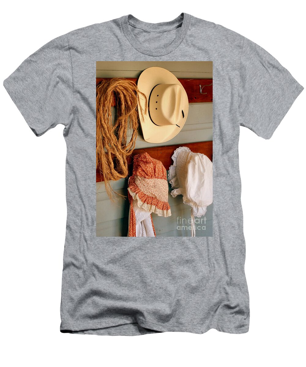 Rope T-Shirt featuring the photograph Hang your Hat by Anjanette Douglas