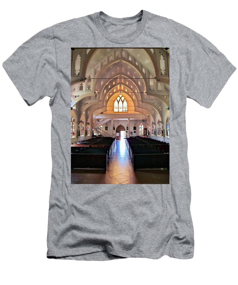Church T-Shirt featuring the photograph Holy Rosary 2 by Dawn Eshelman