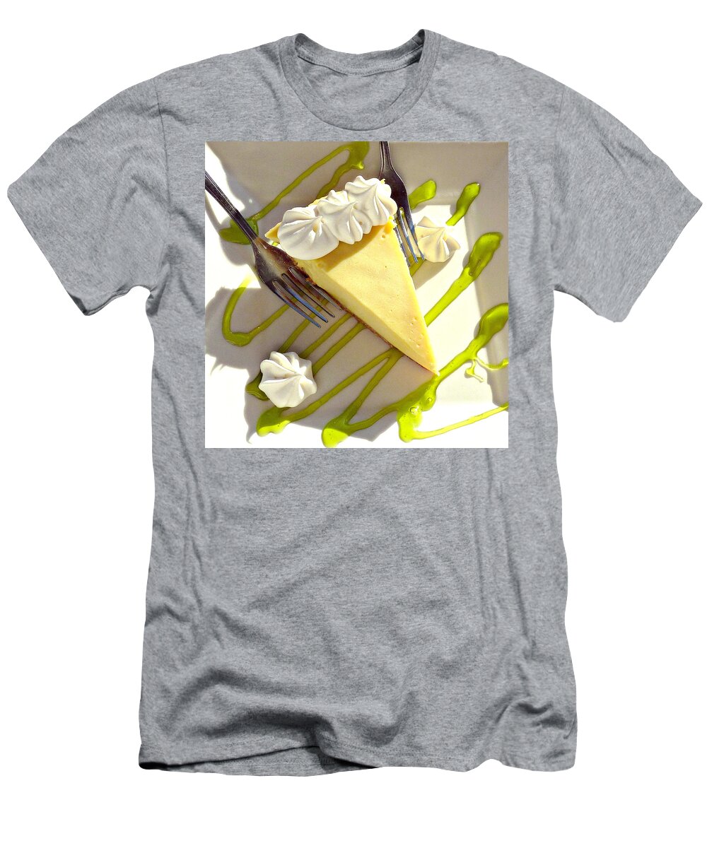 Pie T-Shirt featuring the photograph Key Lime Pie by Jo Sheehan