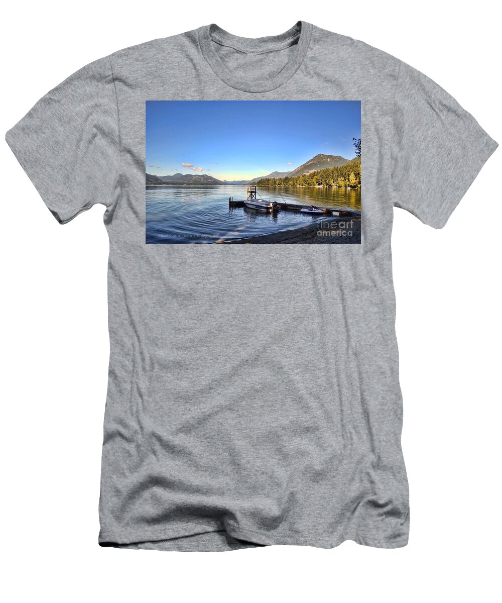 Mountains T-Shirt featuring the photograph Mornings in British Columbia by Traci Cottingham