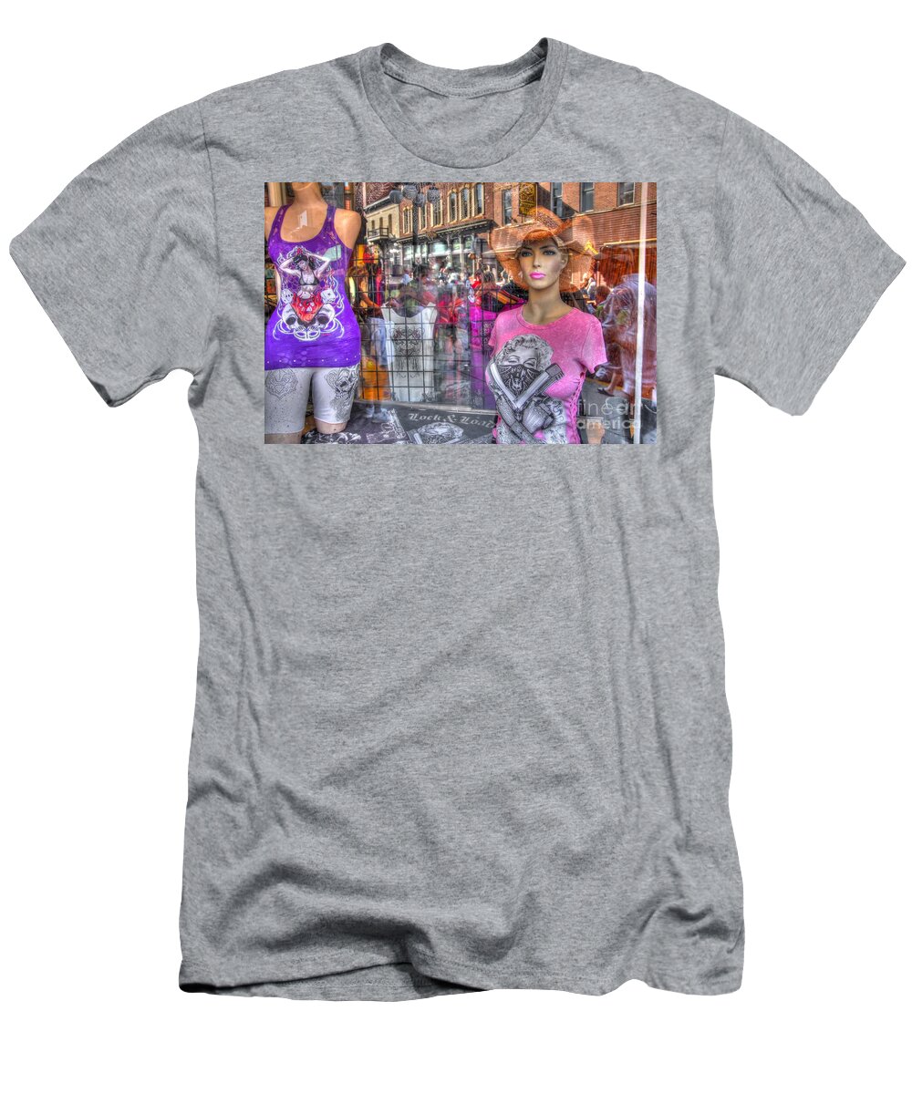 Reflections T-Shirt featuring the photograph Pretty Pink And Dangerous by Anthony Wilkening