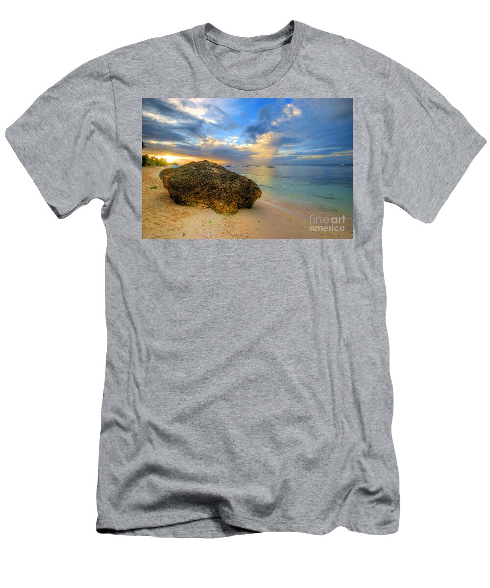 Yhun Suarez T-Shirt featuring the photograph Rock On by Yhun Suarez