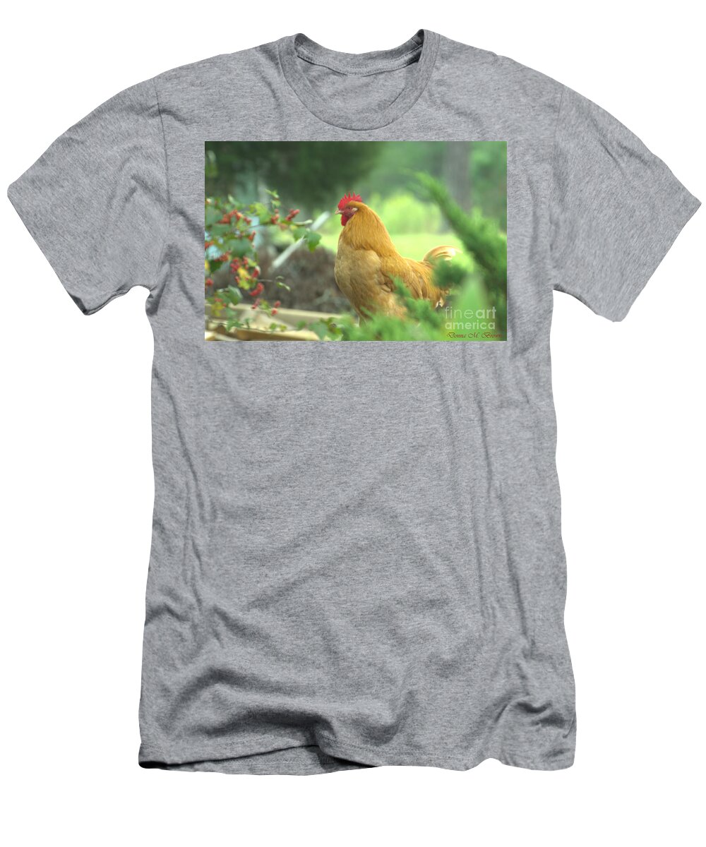 Bird T-Shirt featuring the photograph Slick 2 by Donna Brown