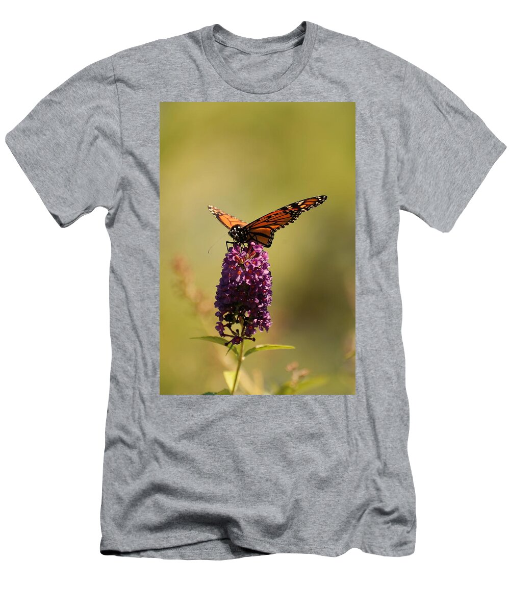 Spread Your Wings And Fly T-Shirt featuring the photograph Spread Your Wings And Fly by Angie Tirado