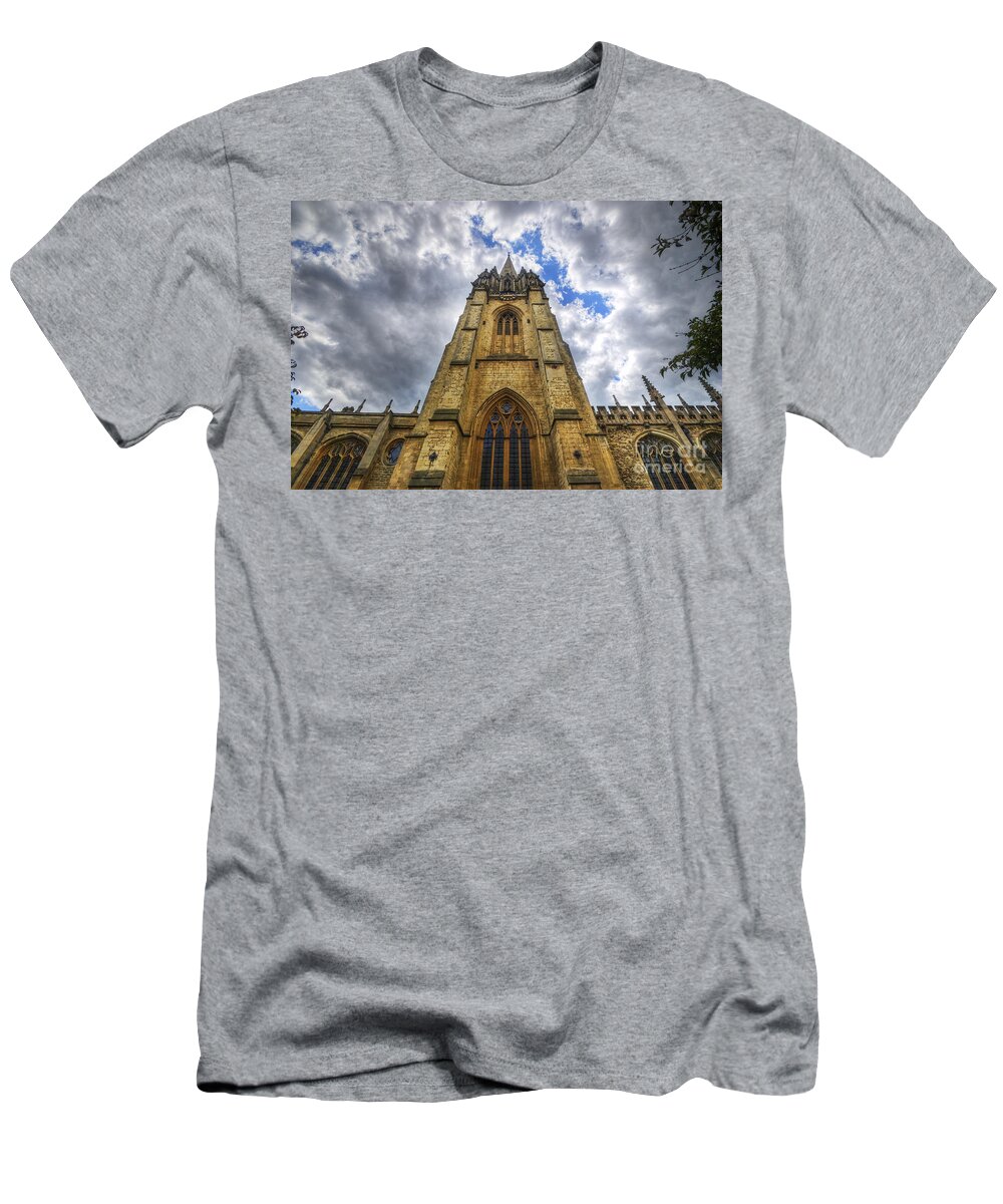 Oxford T-Shirt featuring the photograph St Mary The Virgin - Oxford by Yhun Suarez