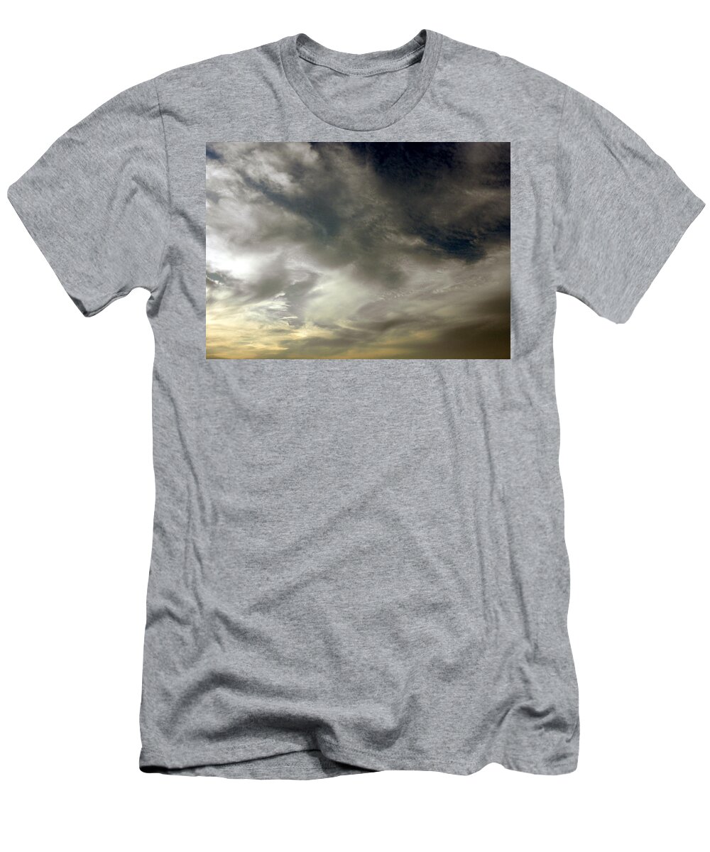 Clouds T-Shirt featuring the photograph Swirls At Sundown by Kim Galluzzo