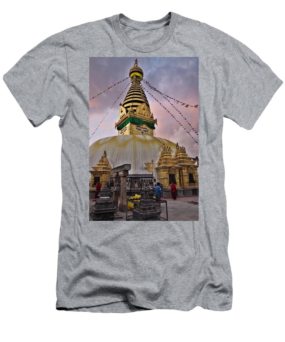 Temple T-Shirt featuring the photograph Temple by Ivan Slosar