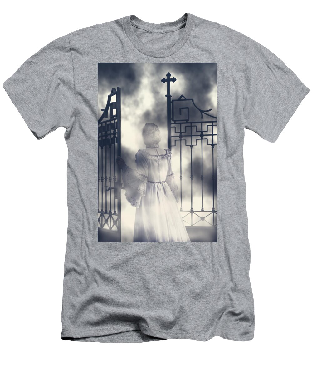 Woman T-Shirt featuring the photograph The Gate by Joana Kruse