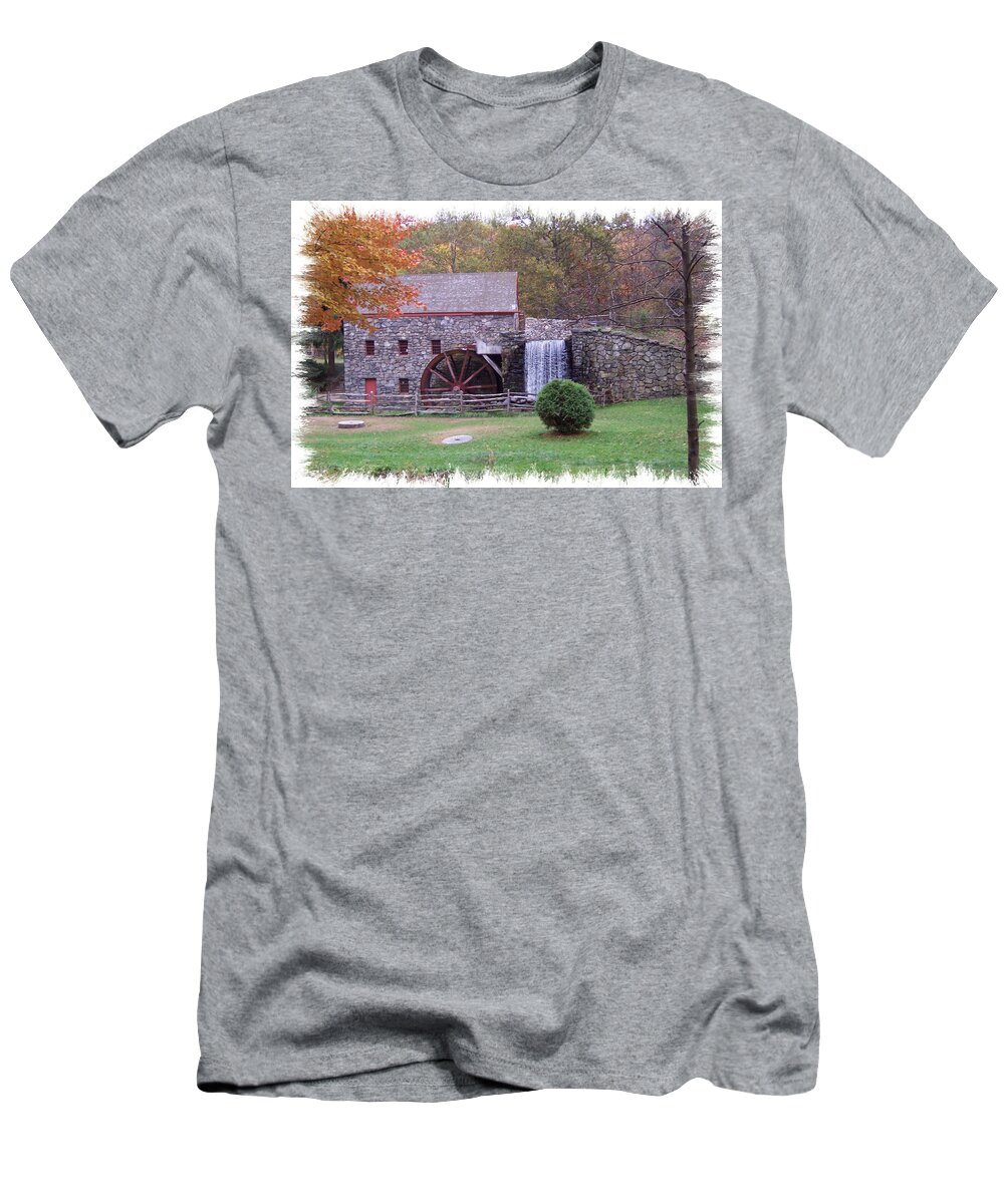 Gris Mill T-Shirt featuring the photograph The Gris Mill by Kim Galluzzo Wozniak