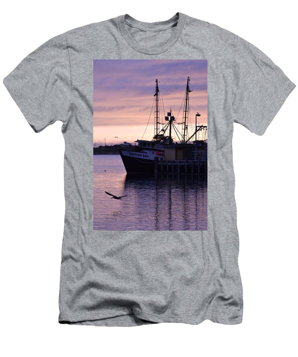 Ocean T-Shirt featuring the photograph The Kristen Gail by Zawhaus Photography