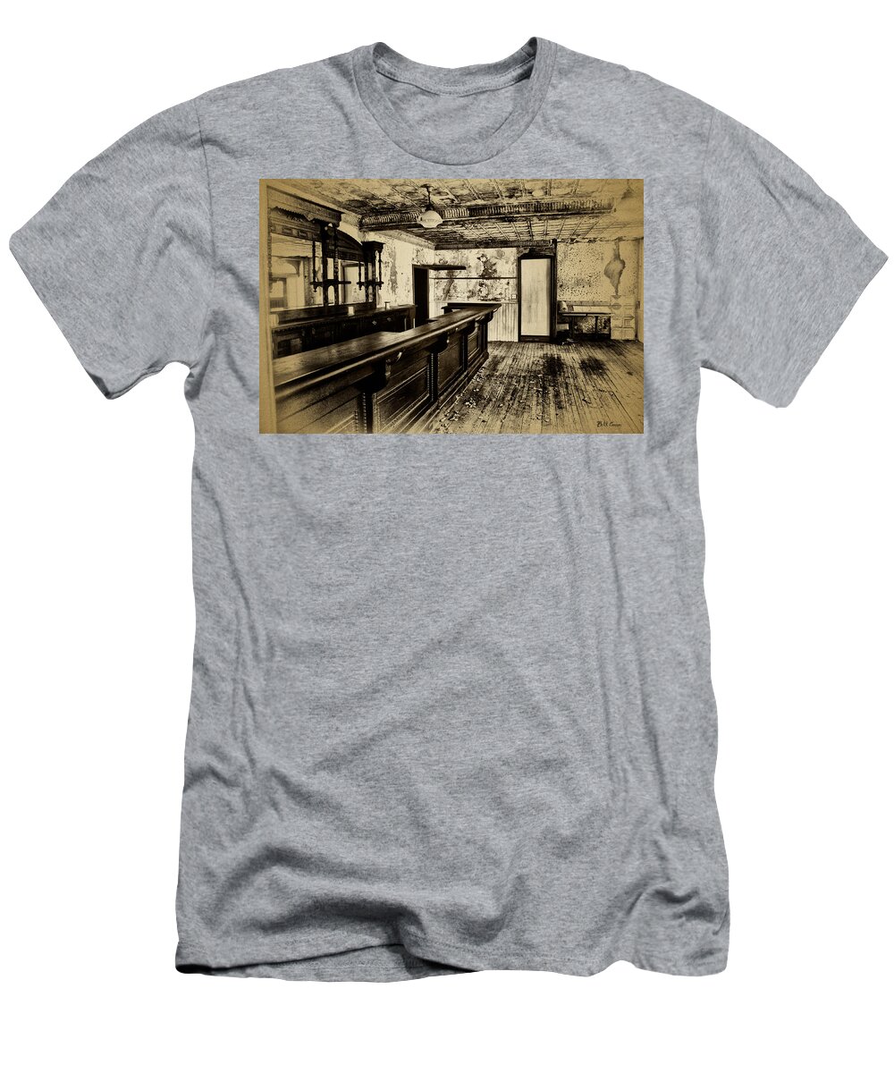 The Old Saloon T-Shirt featuring the photograph The Old Saloon by Bill Cannon