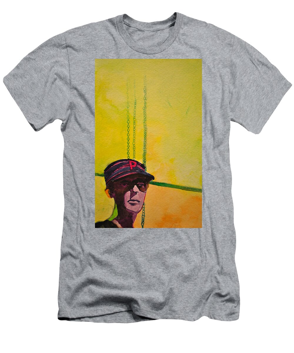 Umphrey's Mcgee T-Shirt featuring the painting The Stare by Patricia Arroyo