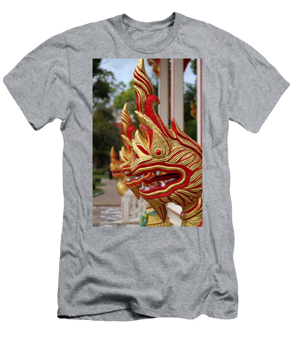 Metro T-Shirt featuring the photograph Wat Chalong 3 by Metro DC Photography