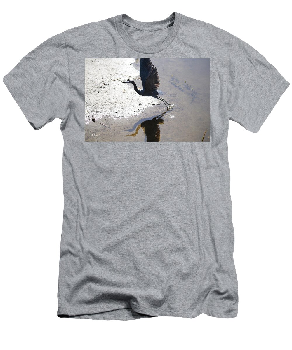 Roena King T-Shirt featuring the photograph We Be Three by Roena King
