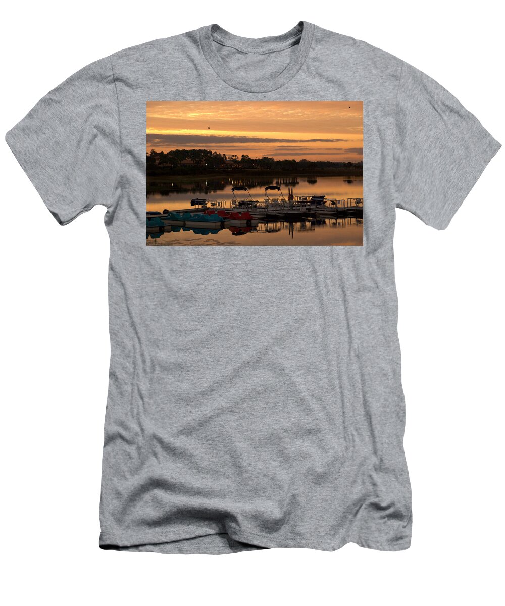 Westgate Lakes T-Shirt featuring the photograph Westgate Lakes by Trish Tritz