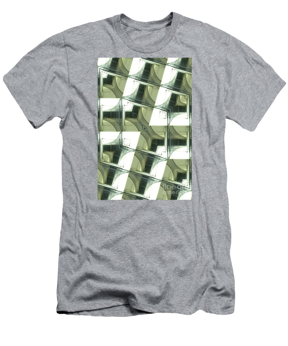 Window T-Shirt featuring the photograph Window Mathematical by Donna Brown