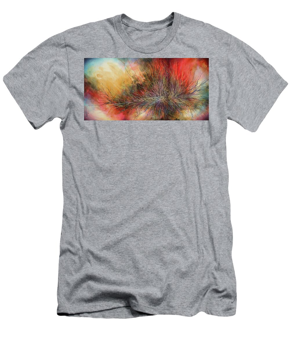 Abstract T-Shirt featuring the painting ' Destiny ' by Michael Lang