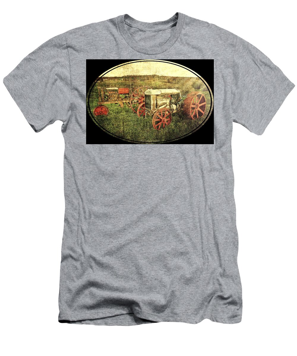 1923 Fordson Tractor T-Shirt featuring the photograph Vintage 1923 Fordson Tractors by Mark Allen
