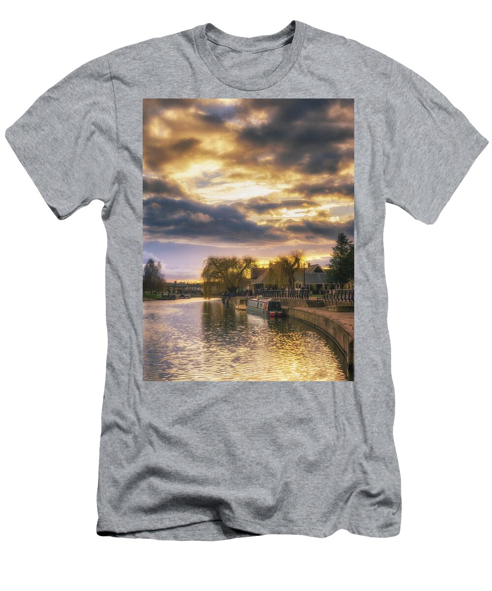 Afternoon T-Shirt featuring the photograph Ely Riverside #1 by James Billings