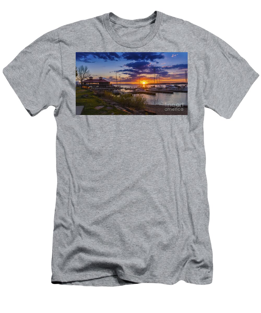 Vermont T-Shirt featuring the photograph Late spring sunset #3 by Scenic Vermont Photography