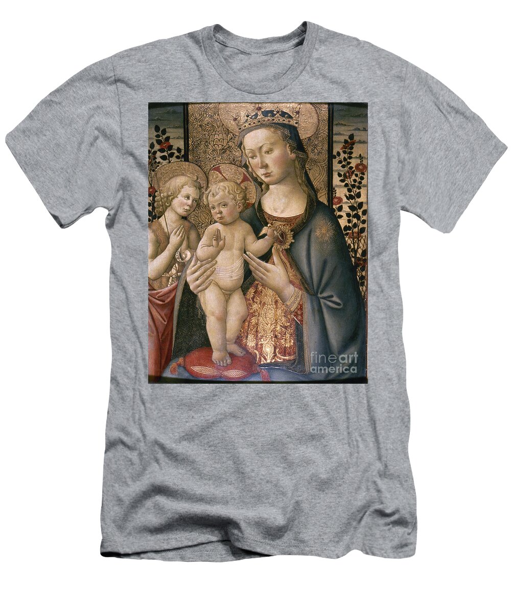 Aod T-Shirt featuring the photograph Madonna & Child #1 by Granger