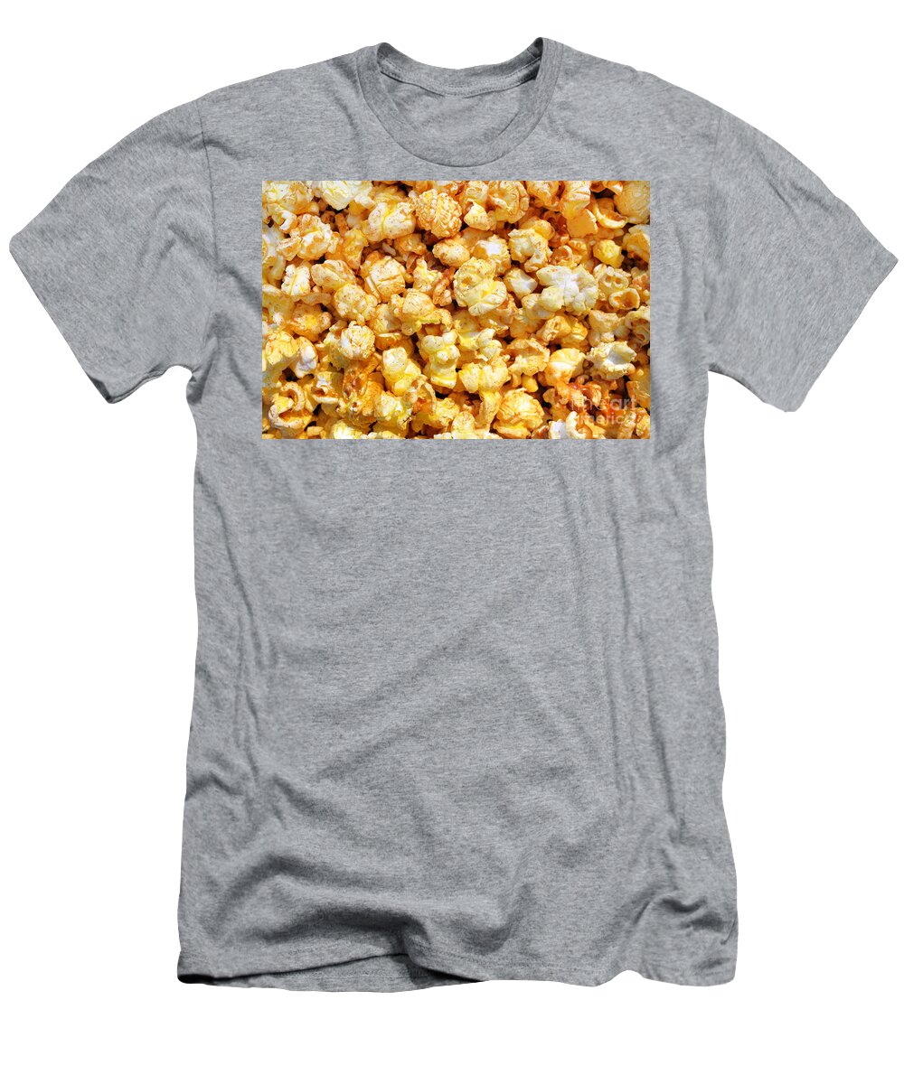 Popcorn T-Shirt featuring the photograph Popcorn Background #1 by Carlos Caetano
