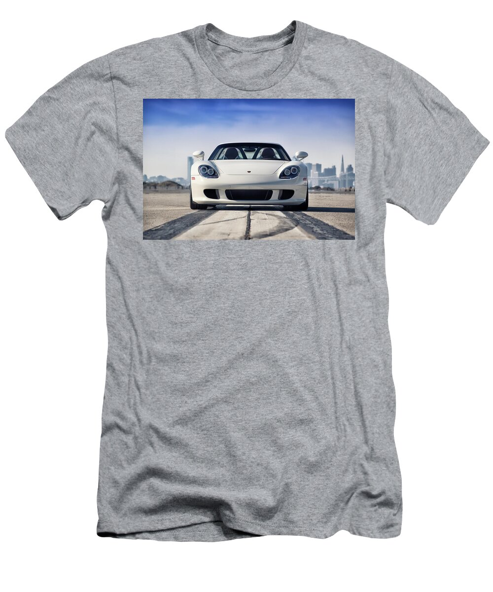 Cars T-Shirt featuring the photograph #Porsche #CarreraGT #1 by ItzKirb Photography