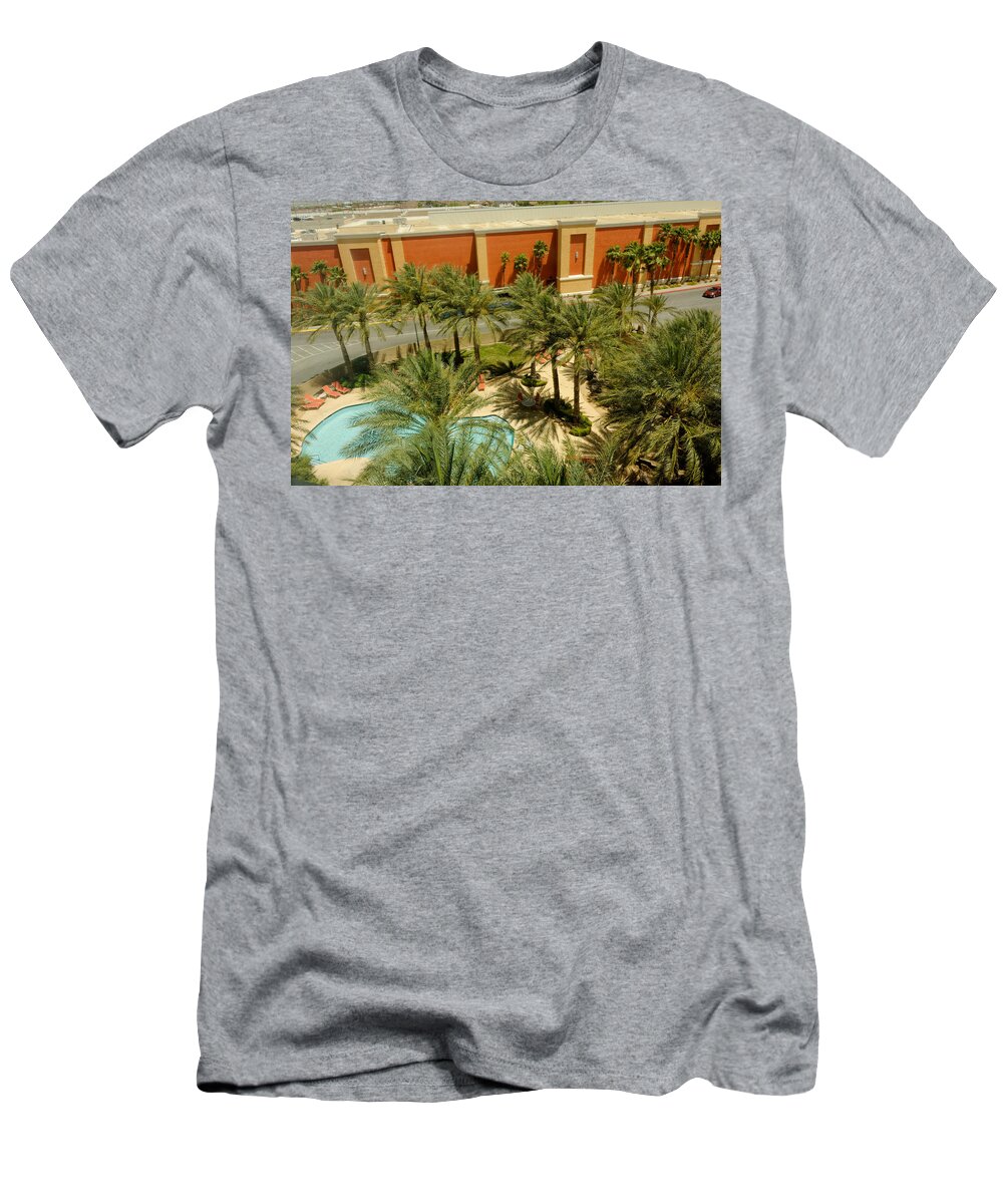  T-Shirt featuring the photograph Staycation Upgrade by Carl Wilkerson