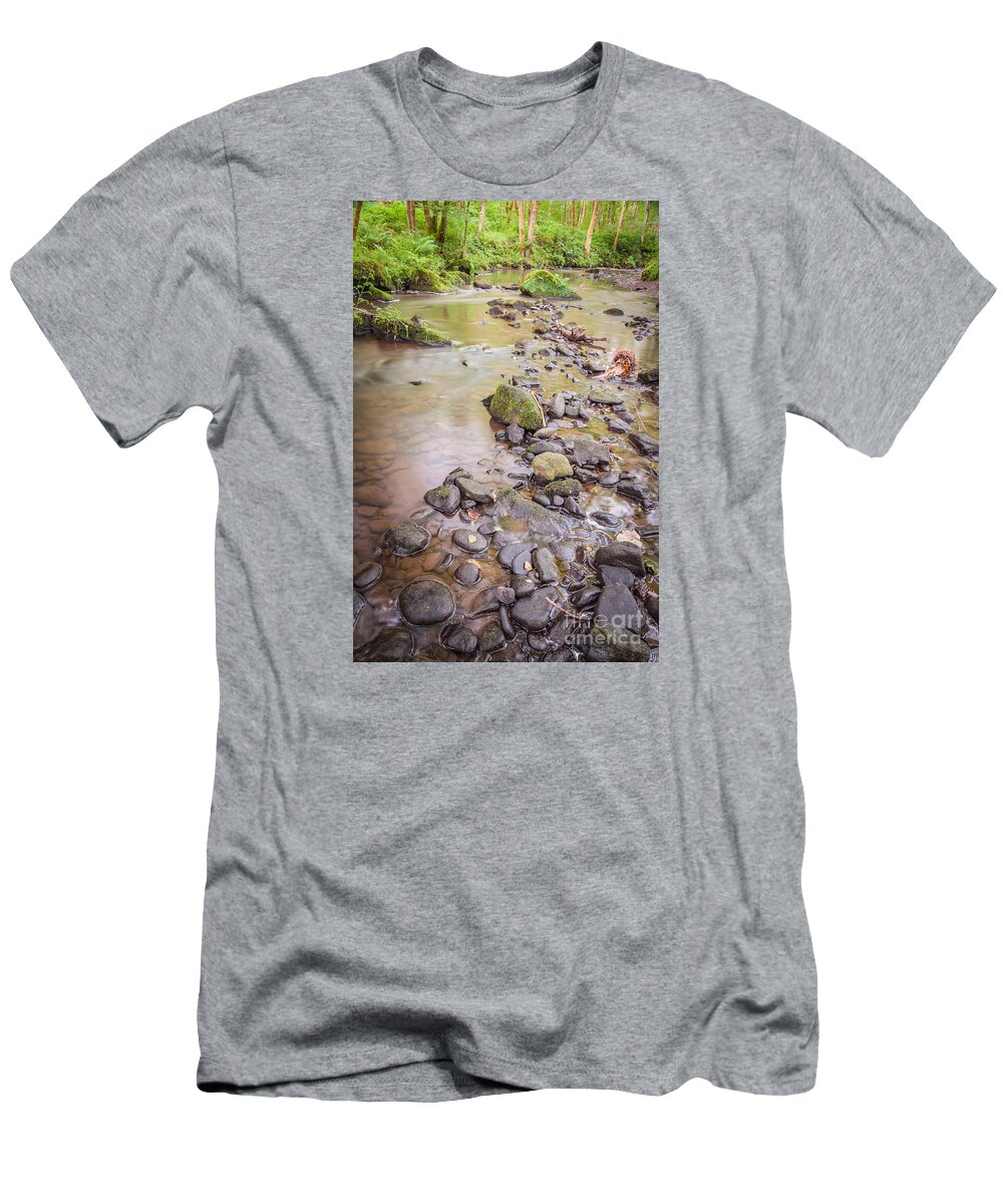 Airedale T-Shirt featuring the photograph Goit Stock Falls on Harden Beck, by Mariusz Talarek