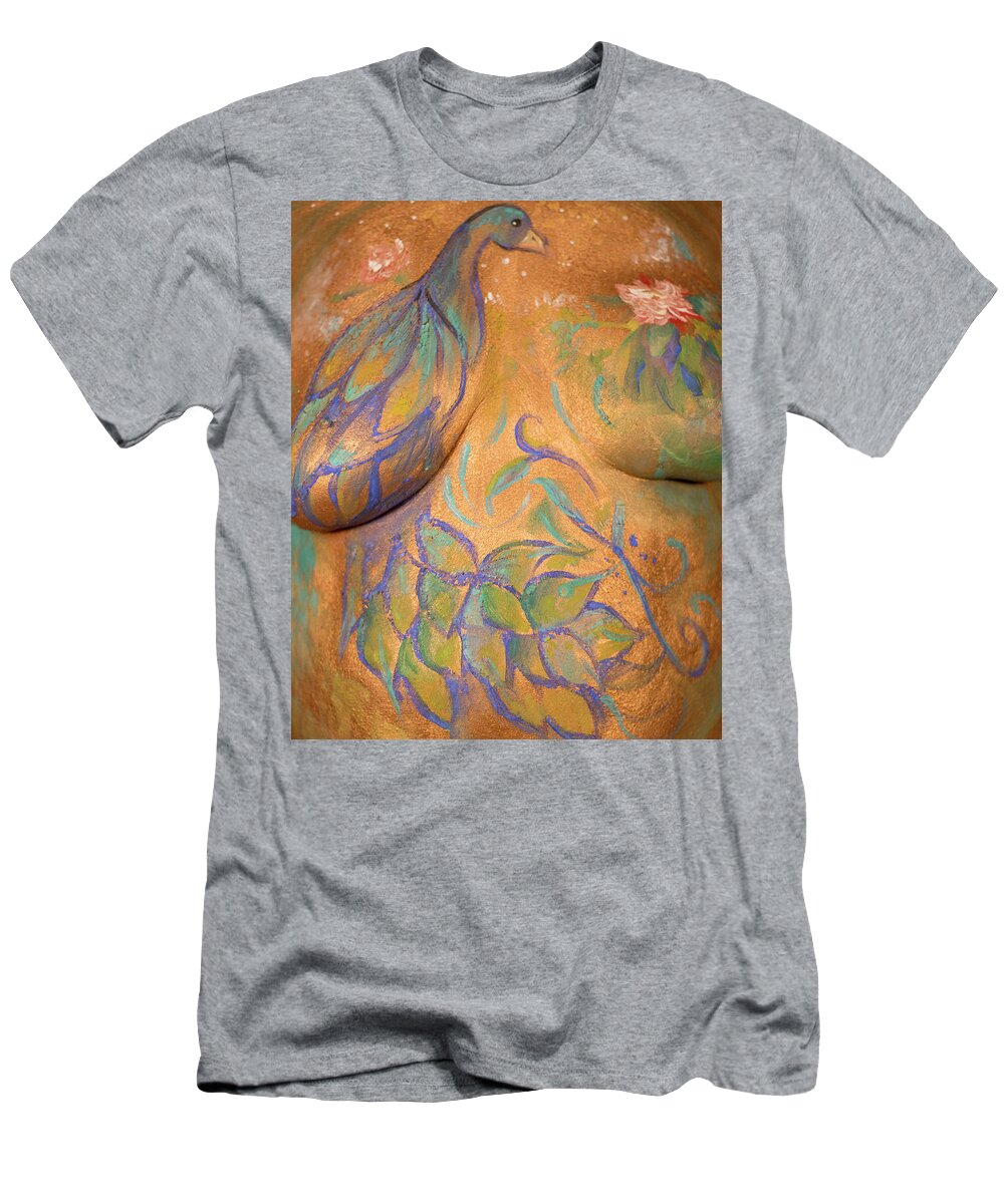 Hadassah Greater Atlanta T-Shirt featuring the photograph 10. Jessica Locklar, Artist, 2018 by Best Strokes - Formerly Breast Strokes - Hadassah Greater Atlanta