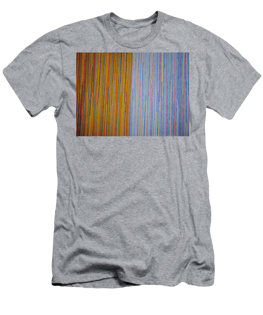 Inspirational T-Shirt featuring the painting Identity #11 by Kyung Hee Hogg