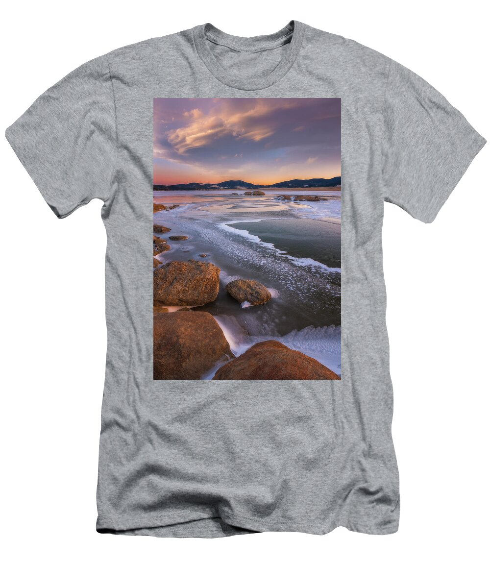 Colorado T-Shirt featuring the photograph 11 Mile Sunset by Darren White