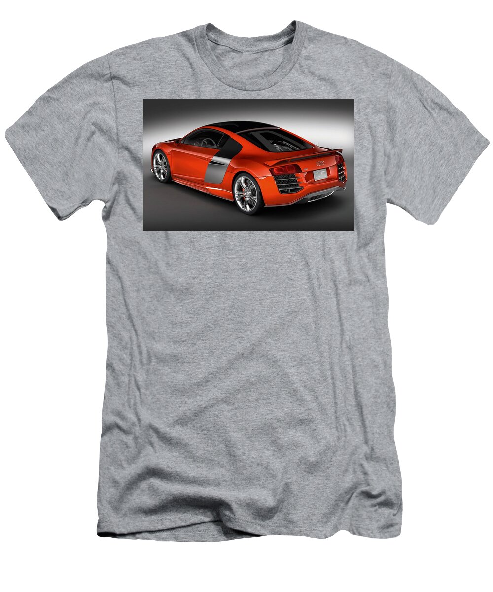 Audi T-Shirt featuring the digital art Audi #12 by Super Lovely