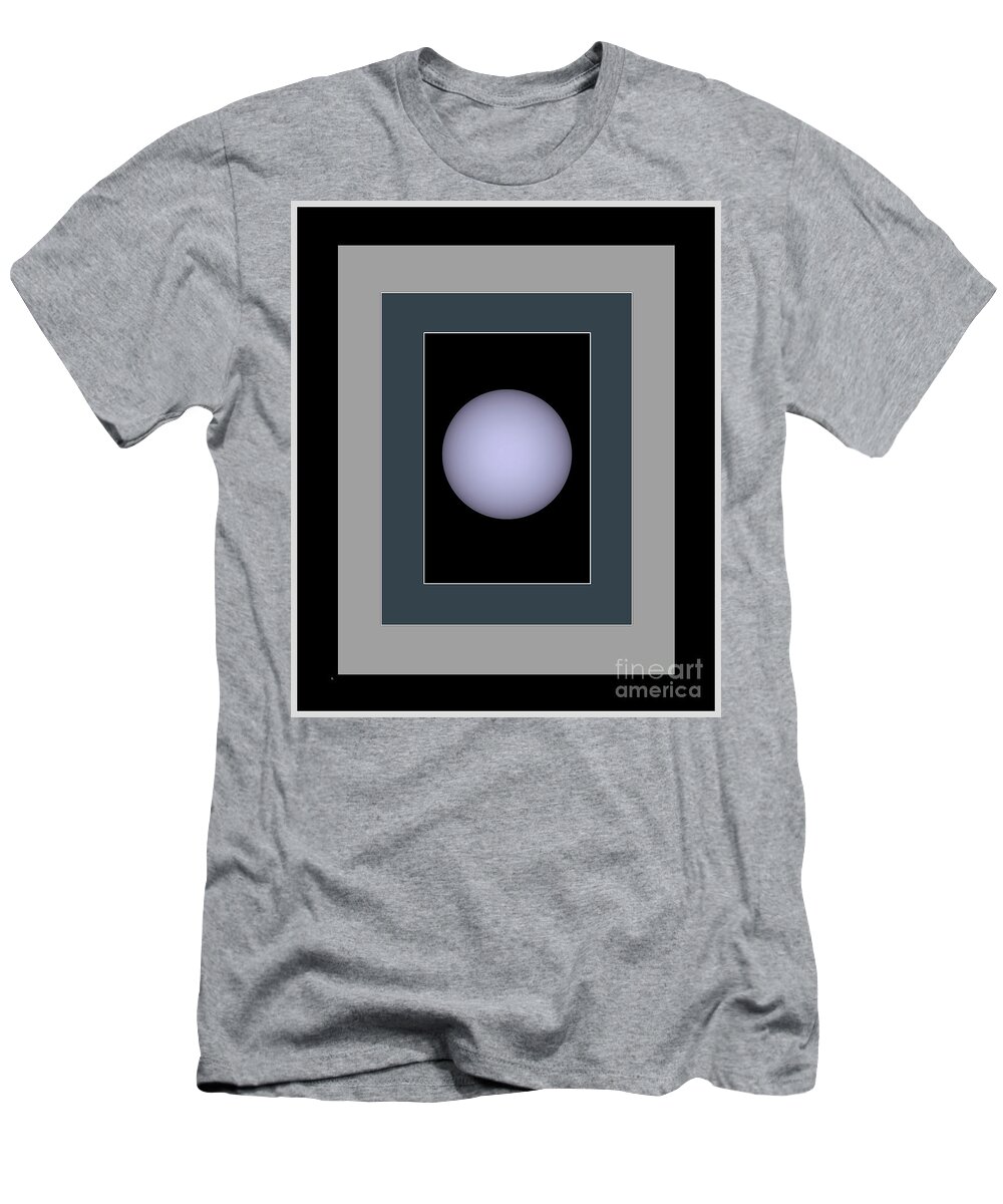 Abstract. T-Shirt featuring the digital art 1392-7 2016 by John Krakora