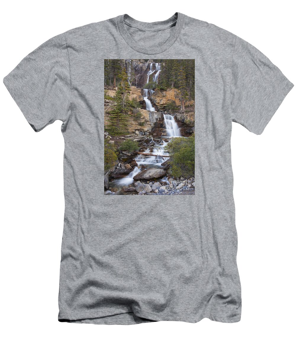 Tangle Creek Falls T-Shirt featuring the photograph 151124p042 by Arterra Picture Library