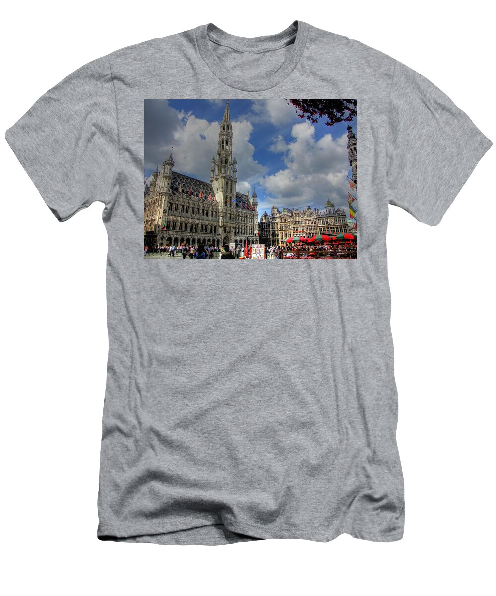 Brussels Belgium T-Shirt featuring the photograph Brussels BELGIUM #17 by Paul James Bannerman