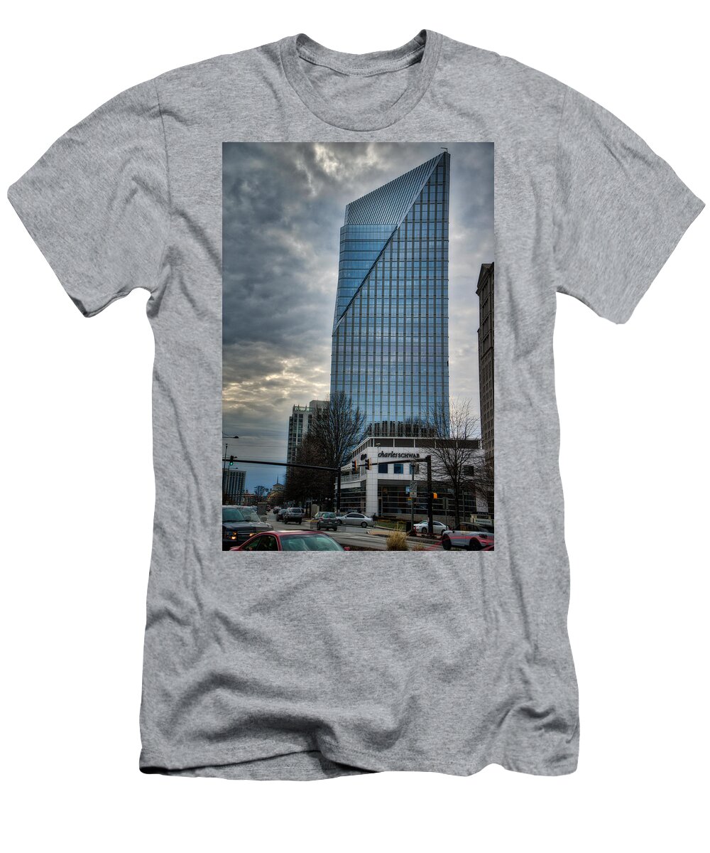 Building T-Shirt featuring the photograph Atlanta Highrise #2 by Brett Engle