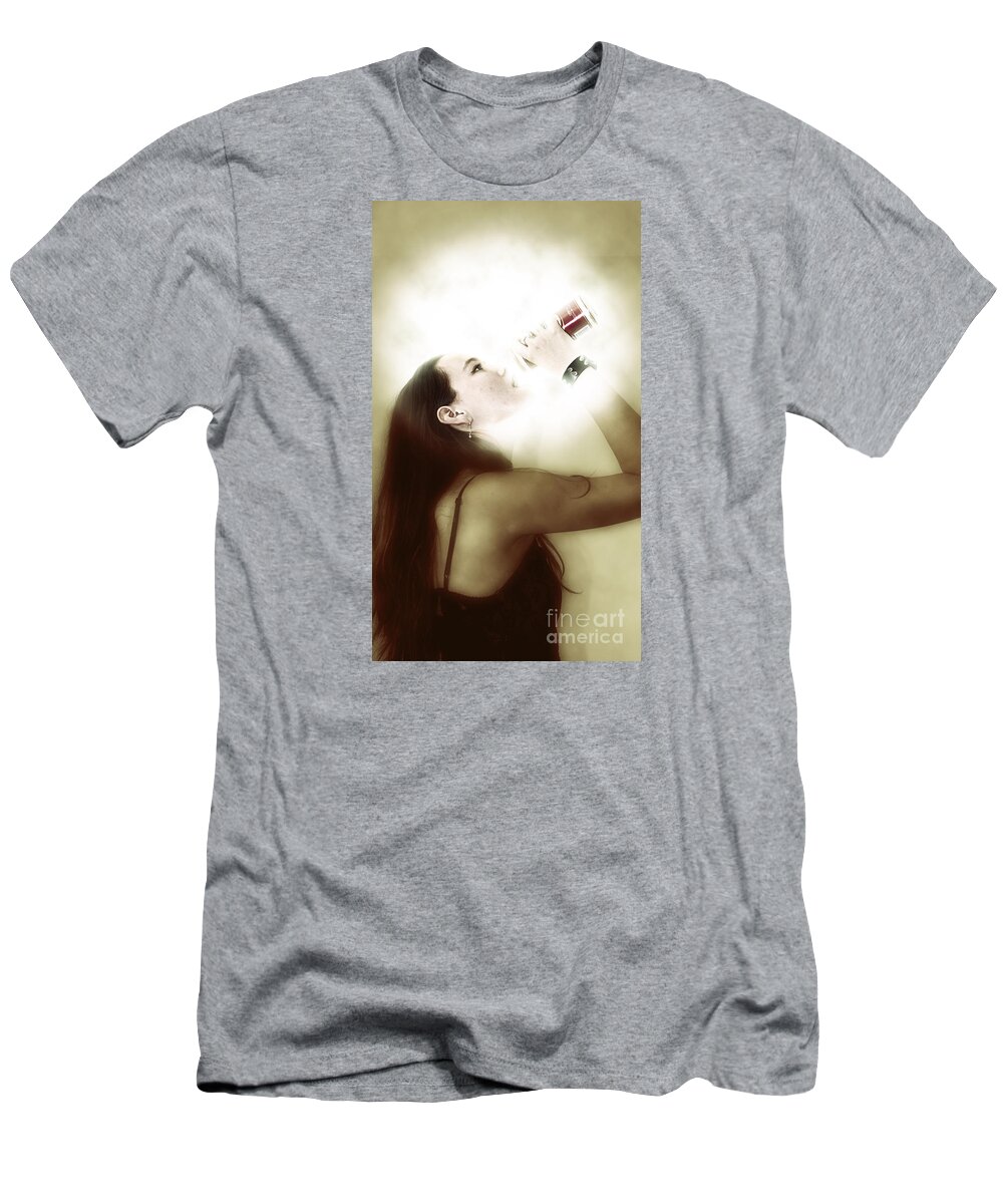 Everyone T-Shirt featuring the photograph Everyone should believe in something. I believe I will have anot #2 by Ilan Rosen